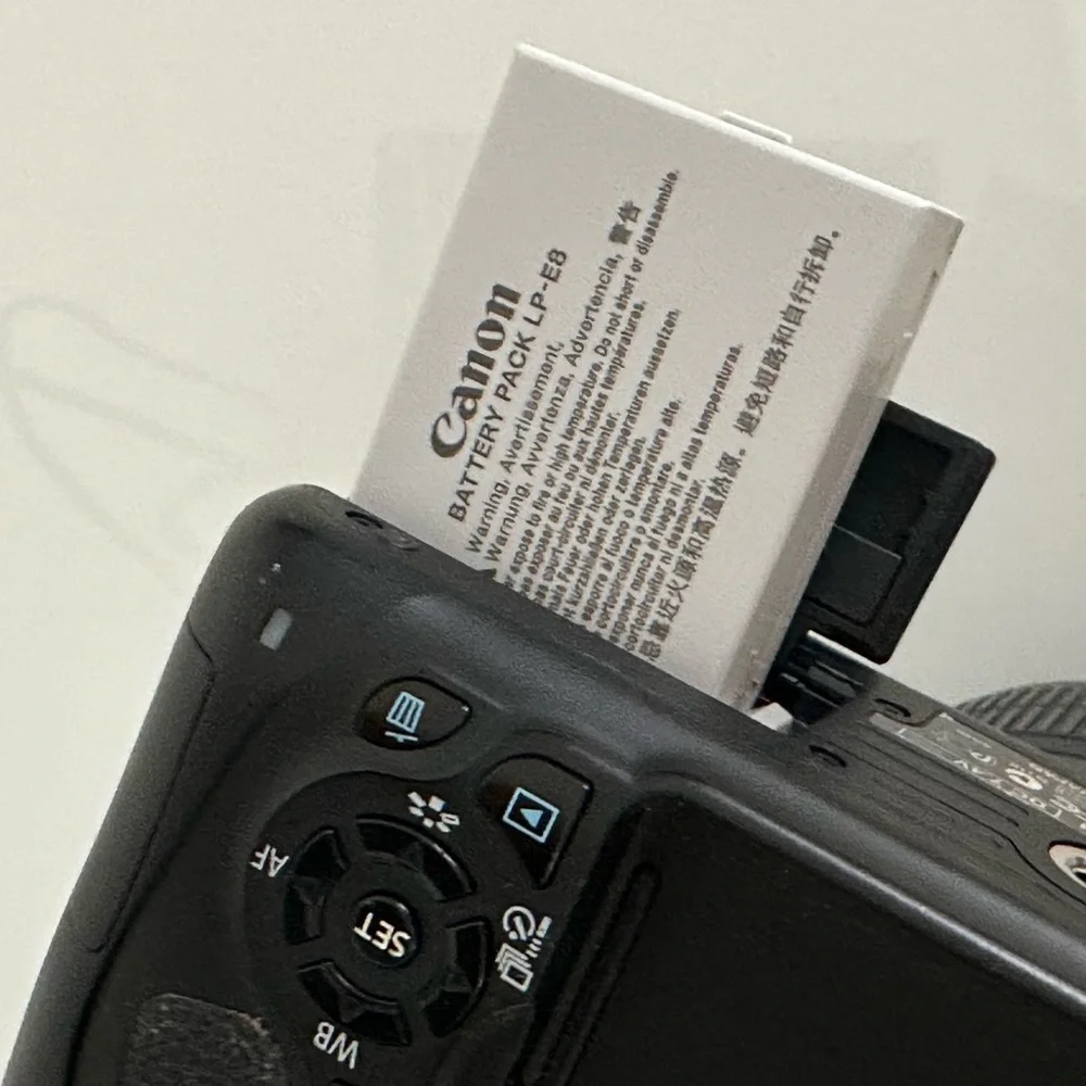 Canon EOS Rebel T3i Black DSLR Camera
